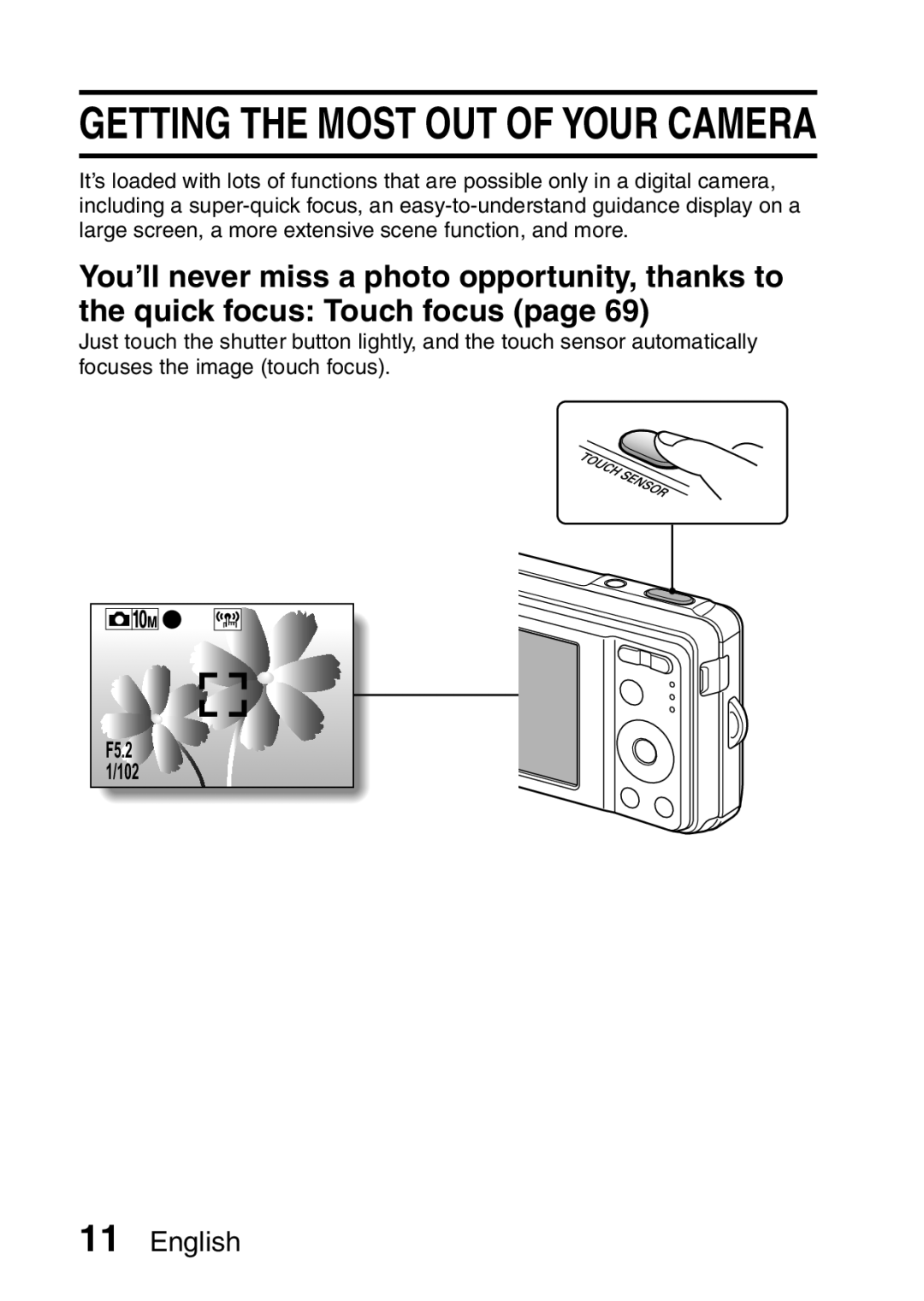 Sanyo VPC-E10EX, VPC-E10GX instruction manual Getting the Most OUT of Your Camera 