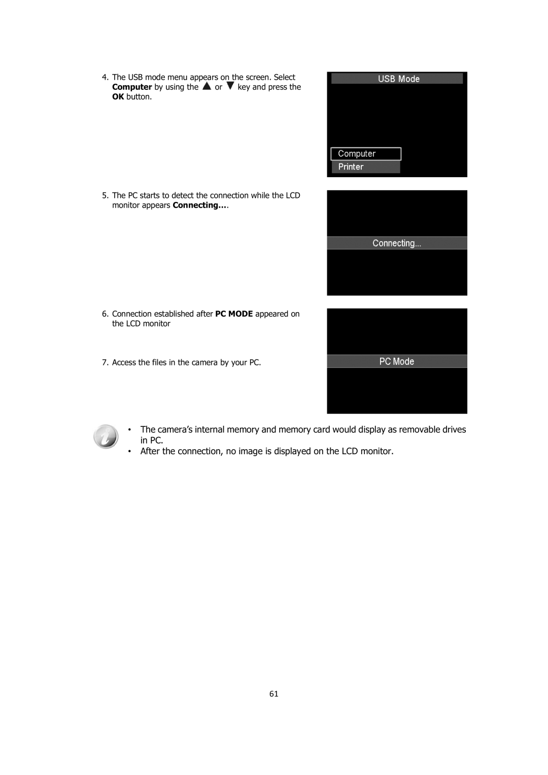 Sanyo VPC-E1414 instruction manual 61 