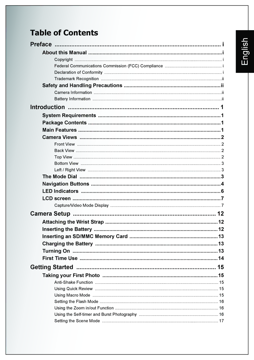 Sanyo VPC-E760 user manual English 