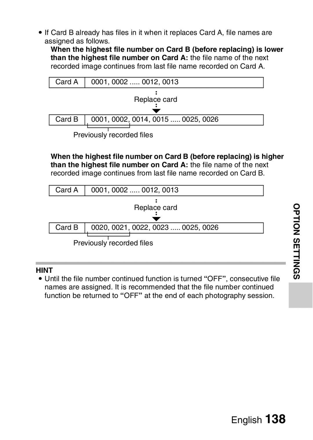 Sanyo VPC-FH1EX, VPC-FH1GX instruction manual Hint 