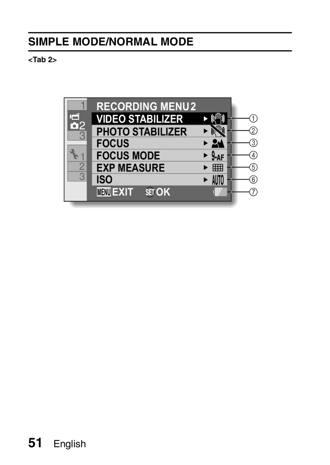 Sanyo VPC-FH1EX, VPC-FH1GX instruction manual Video Stabilizer 