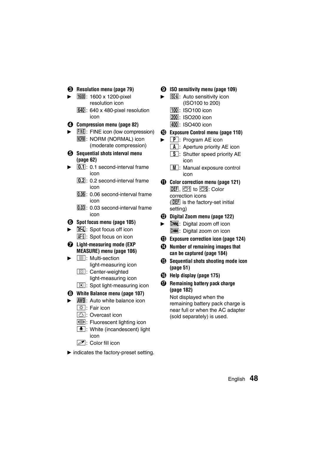 Sanyo VPC-MZ3EX, VPC-MZ3GX instruction manual Sequential shots interval menu 