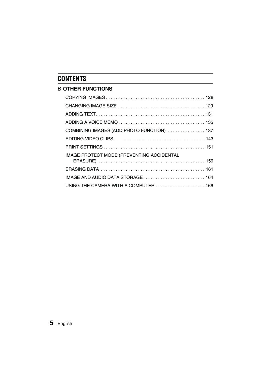 Sanyo VPC-MZ3EX, VPC-MZ3GX instruction manual Contents 