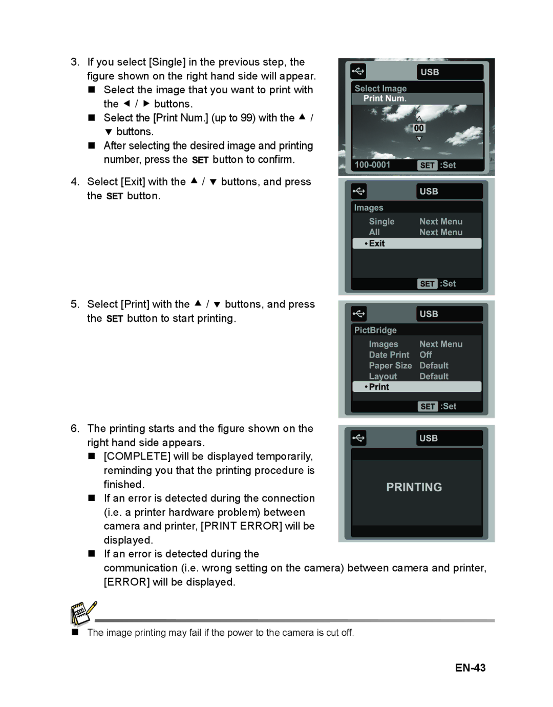 Sanyo VPC-S1085 instruction manual EN-43 