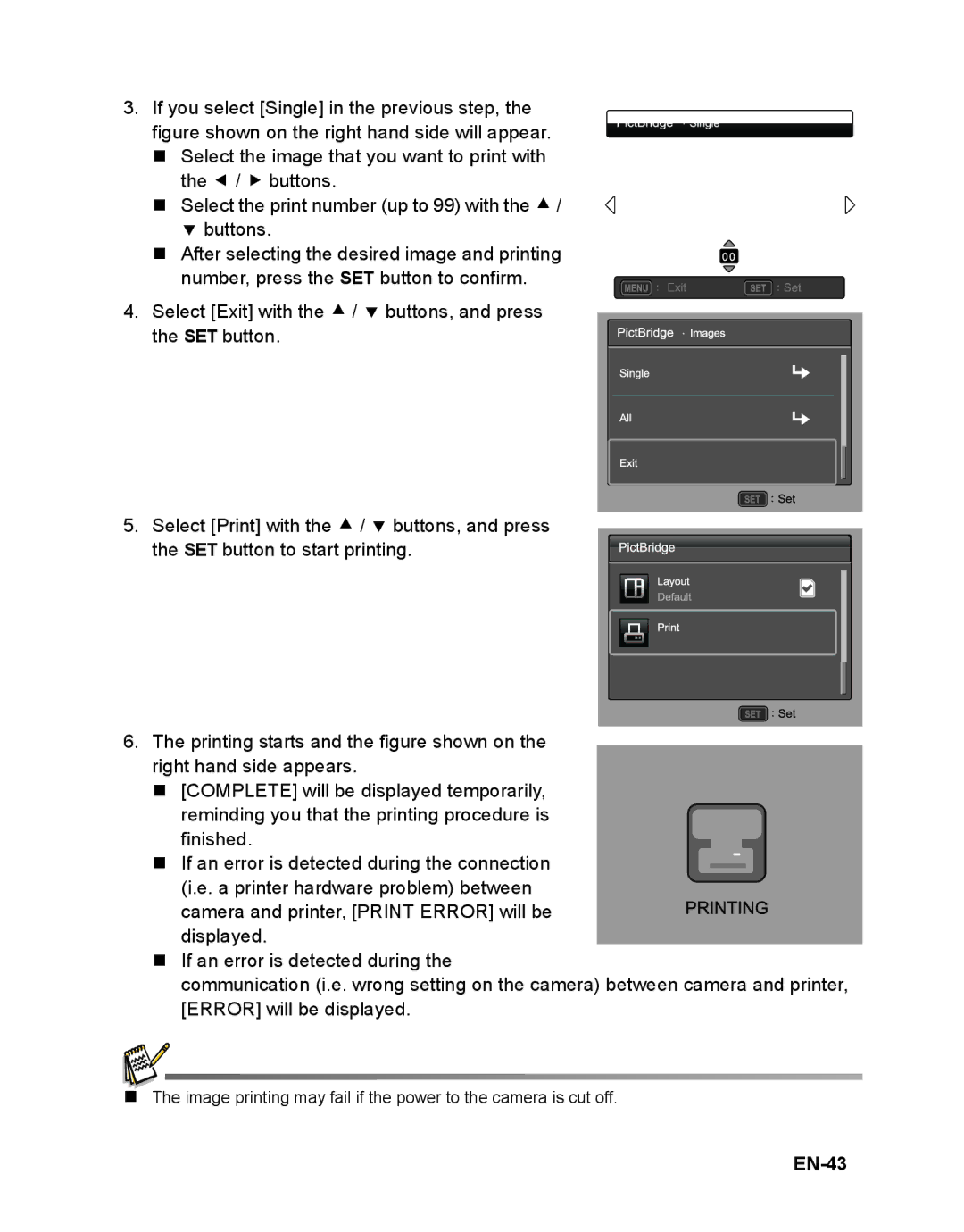 Sanyo VPC-S1415 manual EN-43 