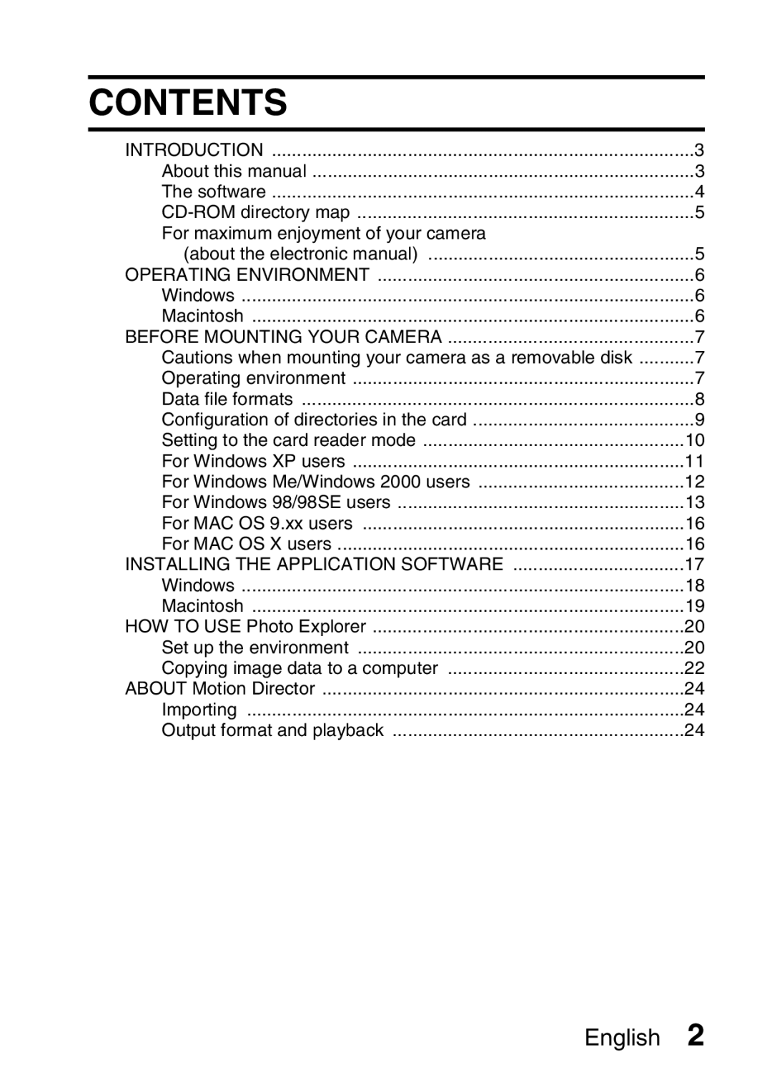 Sanyo VPC-S60 instruction manual For maximum enjoyment of your camera 