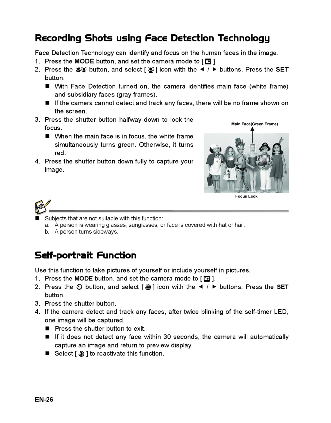 Sanyo VPC-T1496 manual EN-26 