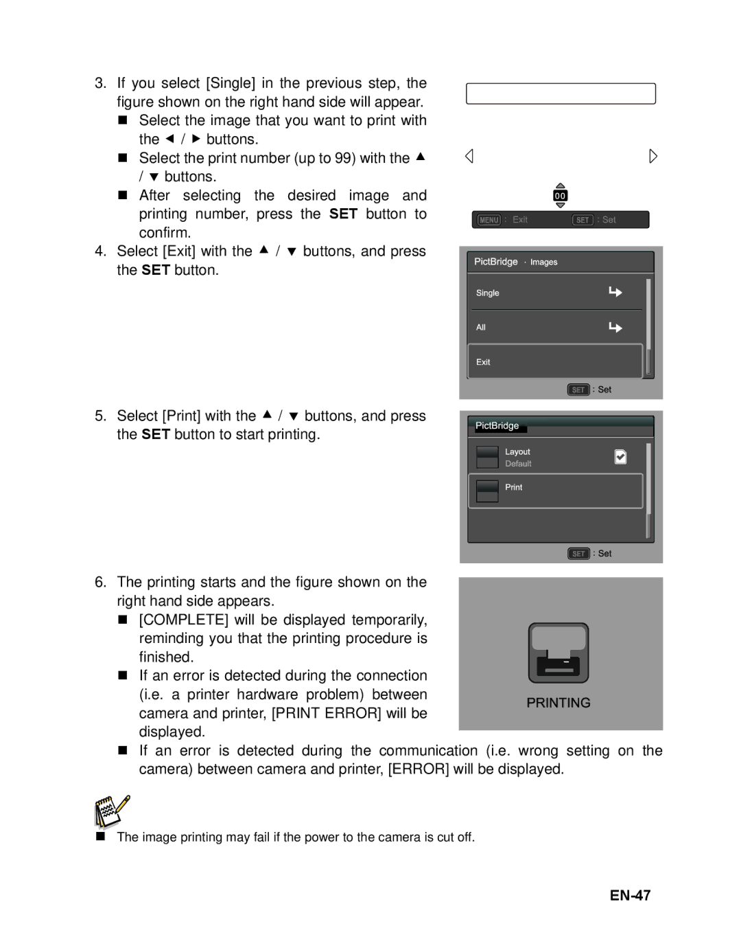 Sanyo VPC-T1496 manual EN-47 