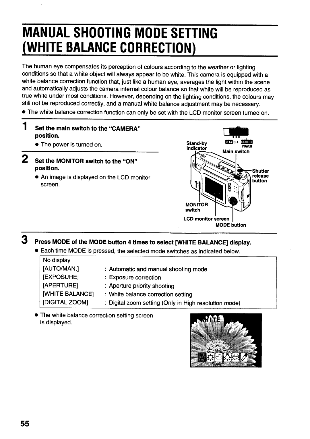 Sanyo vpc-z400e manual 