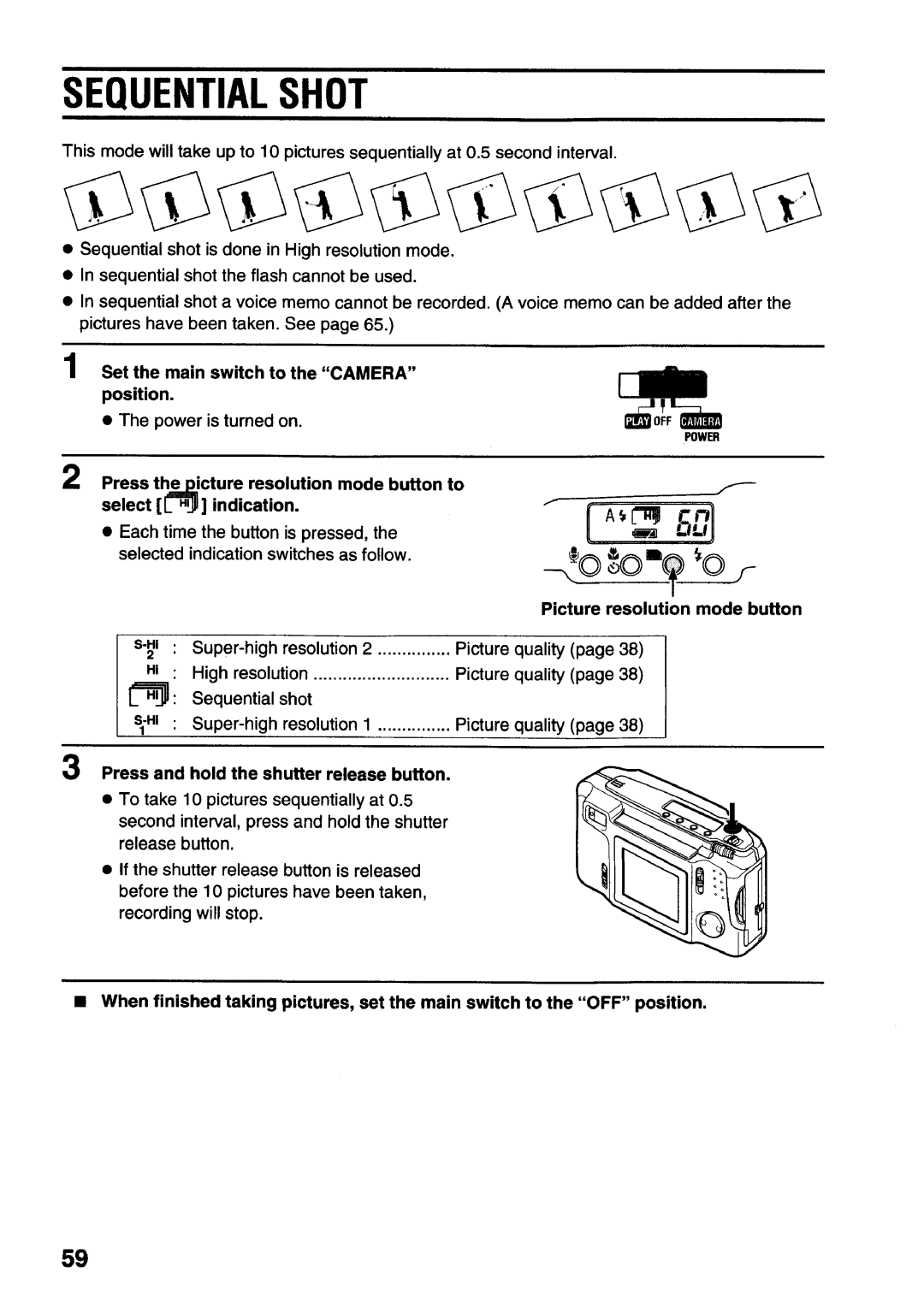 Sanyo vpc-z400e manual 