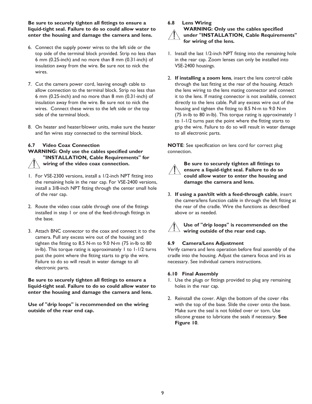 Sanyo VSE-2300, VSE-2400 instruction manual Video Coax Connection, Final Assembly 