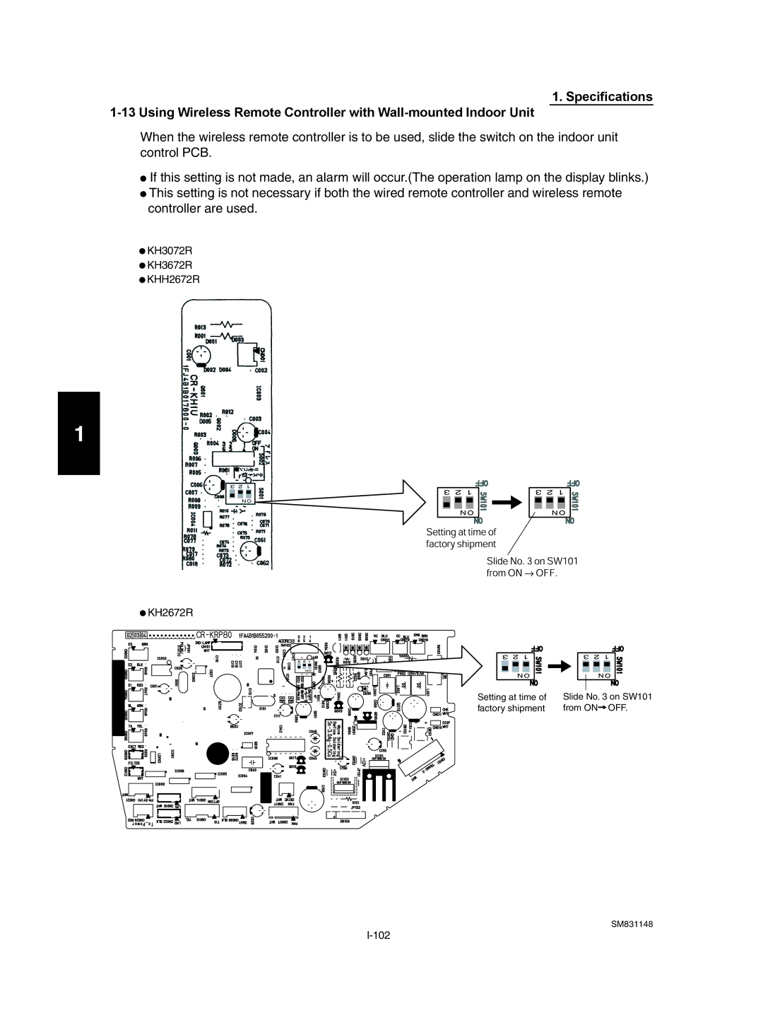 Sanyo UH2672R / CH2672R, XH4272R / C4272R, XH2672R, UH3672R / CH3672R, XH3672R, TH3672R KH3072R KH3672R KHH2672R KH2672R 