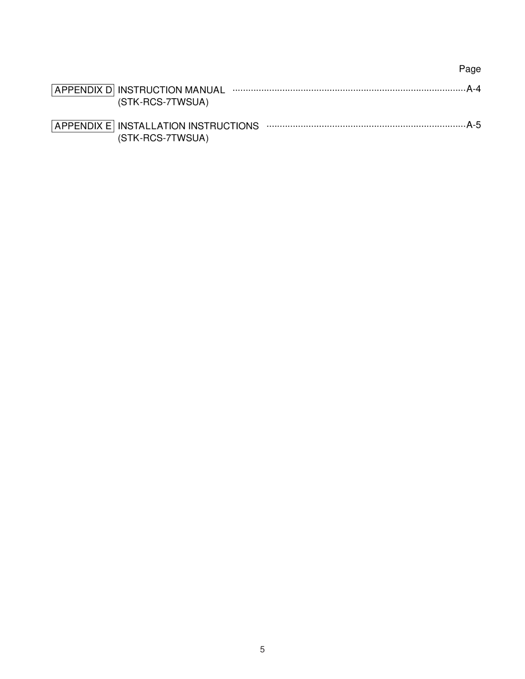 Sanyo XMHS1272, XMHS0972 service manual STK-RCS-7TWSUA 