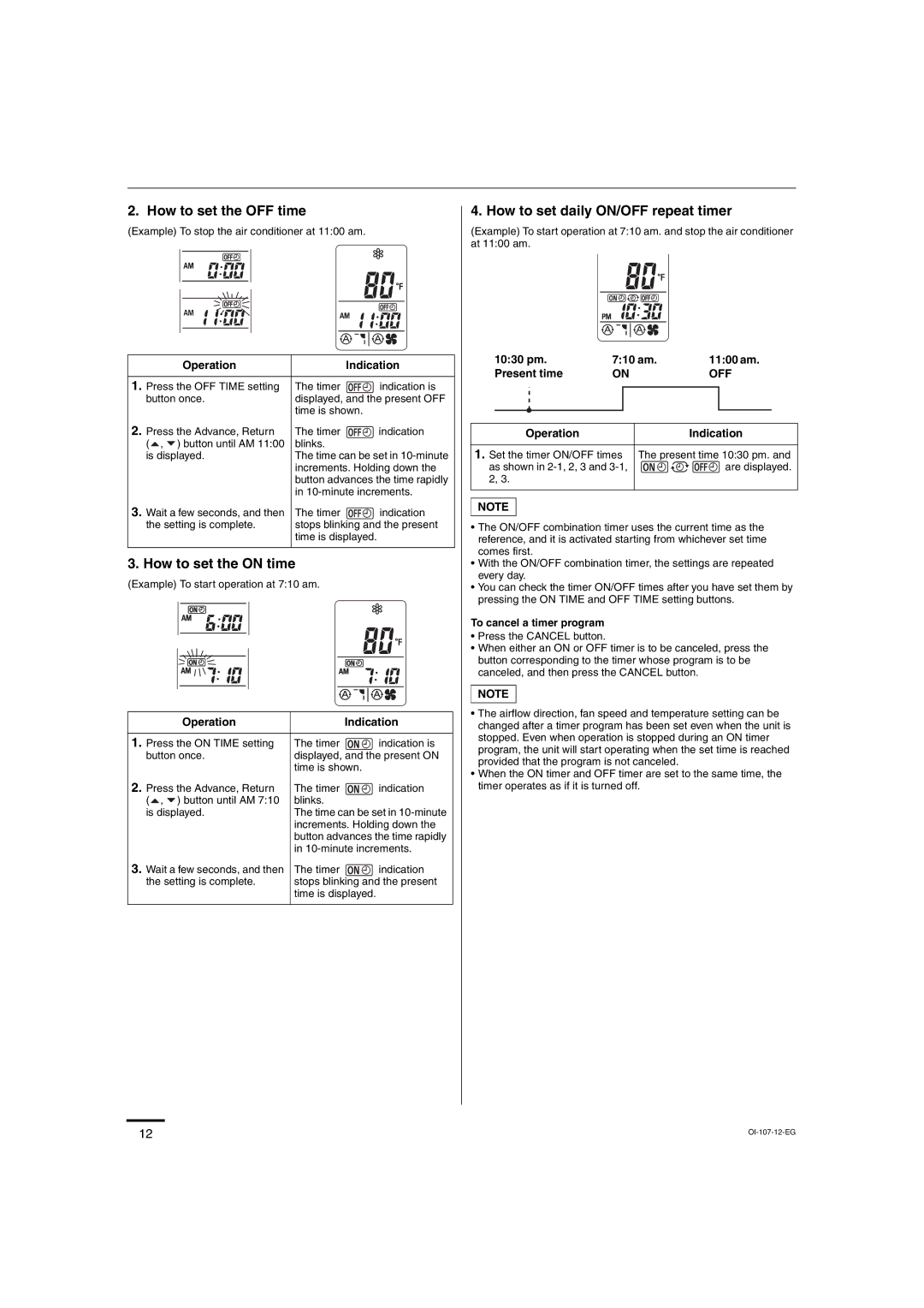 Sanyo XMHS0972, XMHS1272 service manual OI-107-12-EG 