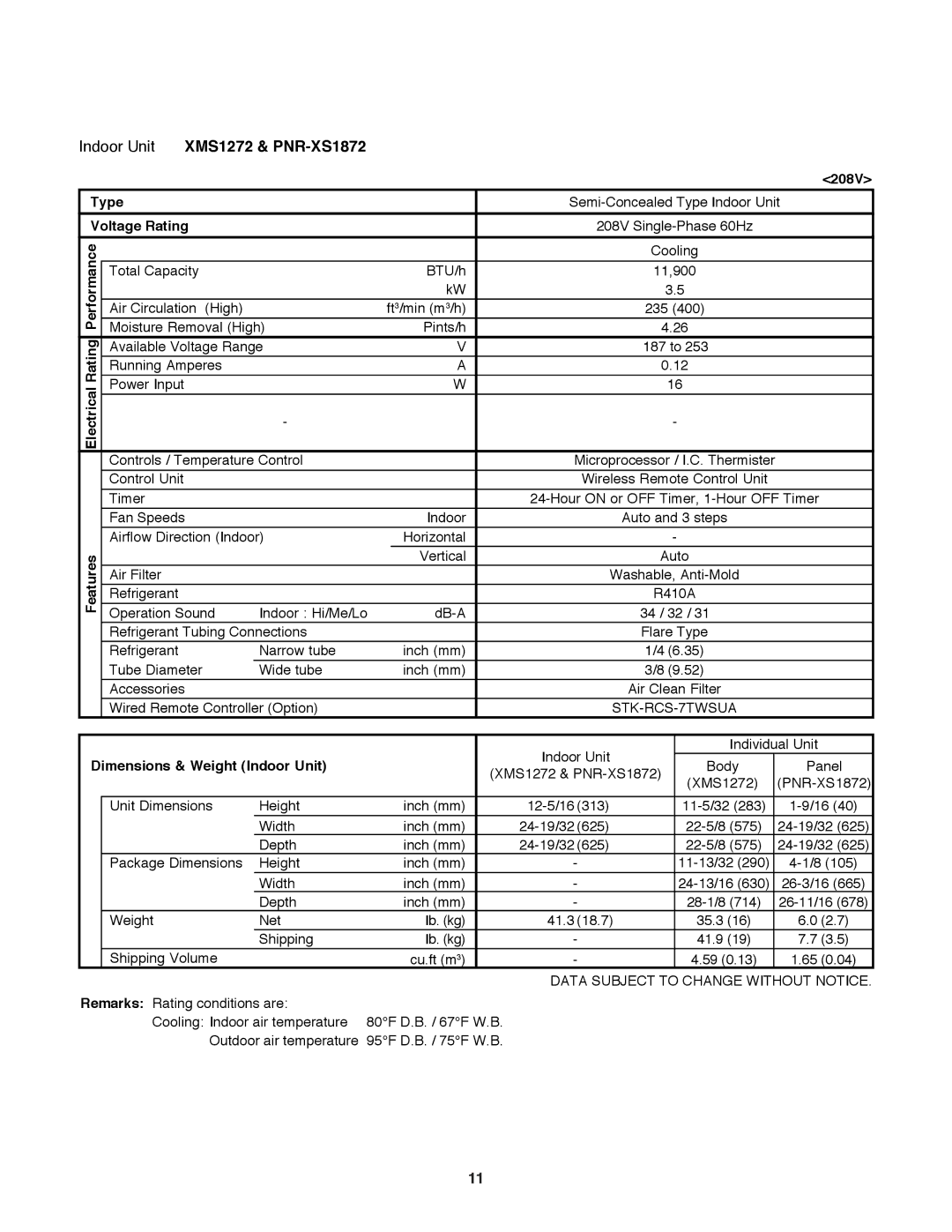 Sanyo XMS0972 service manual XMS1272 & PNR-XS1872 