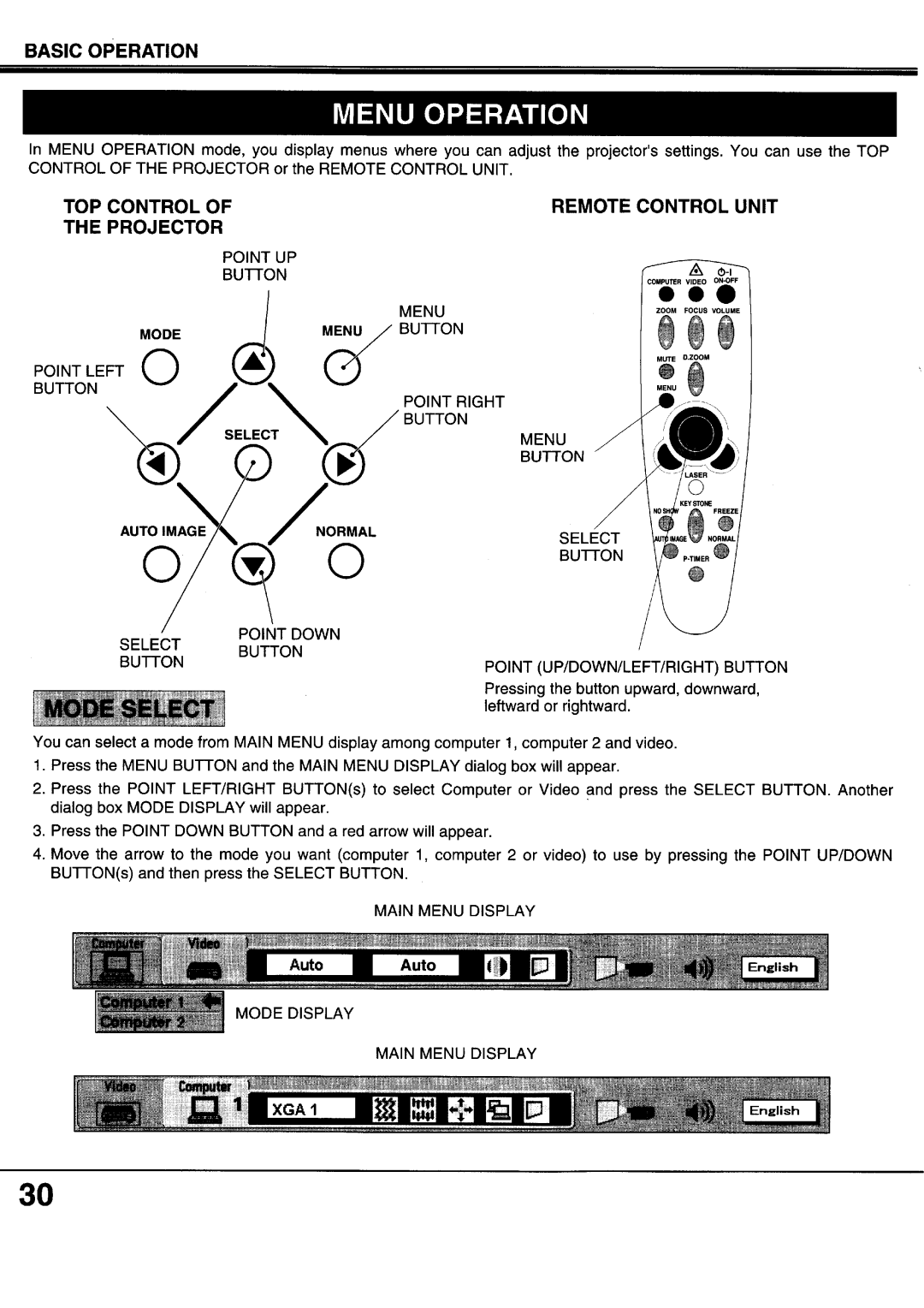 Sanyo XP17B, XP20B manual 