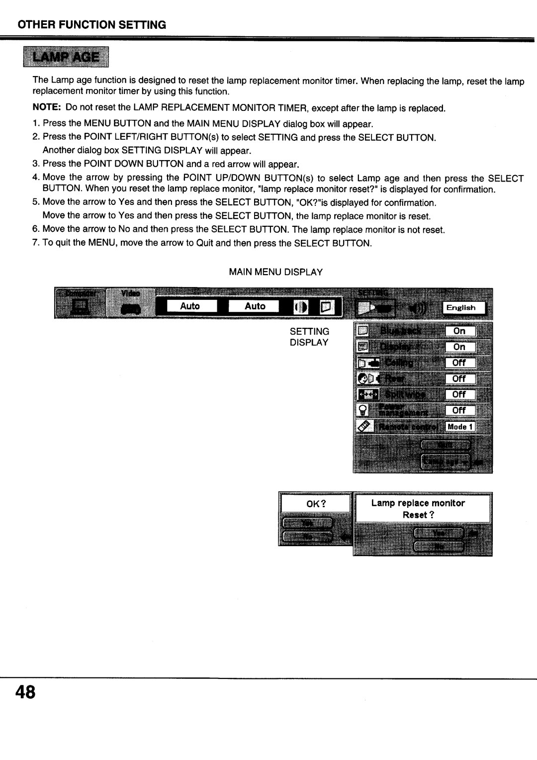 Sanyo XP17B, XP20B manual 