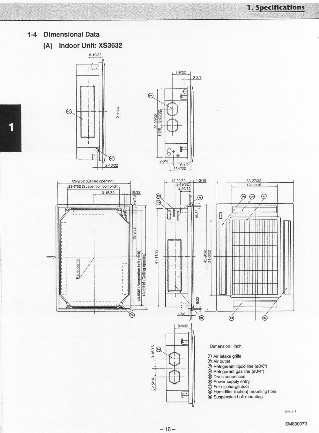 Sanyo C3632, XS3632, CL3632 manual 