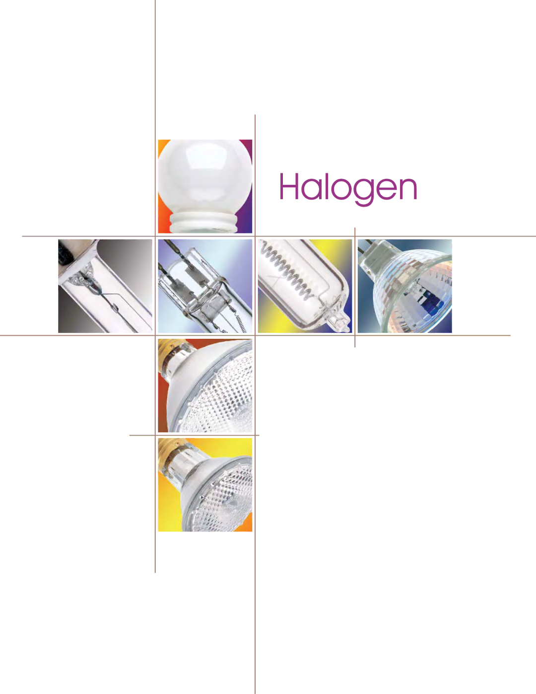 Satco Products Halogen Lamps manual 