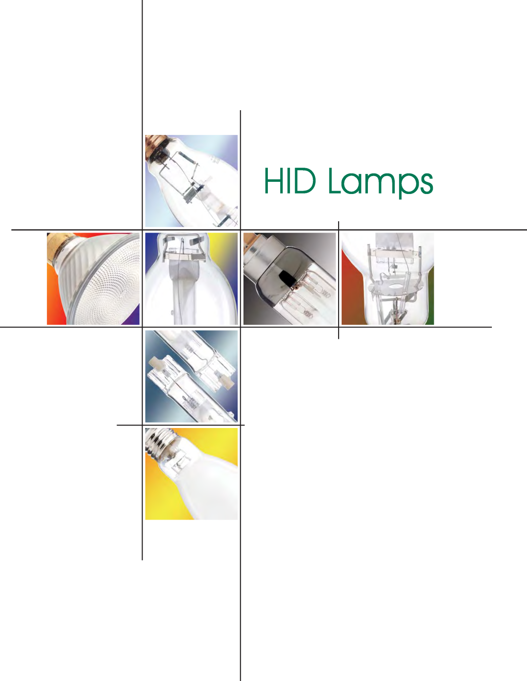 Satco Products HID Lamps manual 