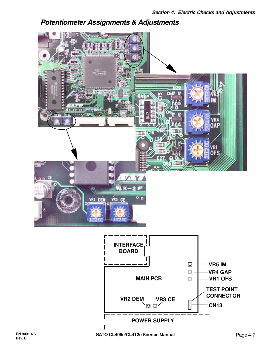 SATO CL412E service manual VR5 IM 