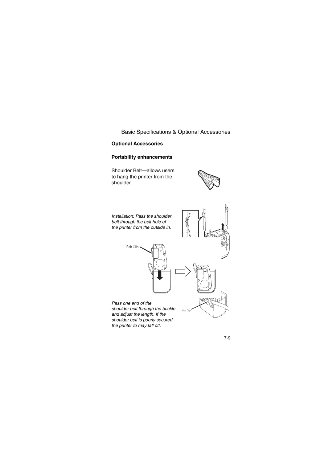 SATO MB200/201i manual Pass one end 