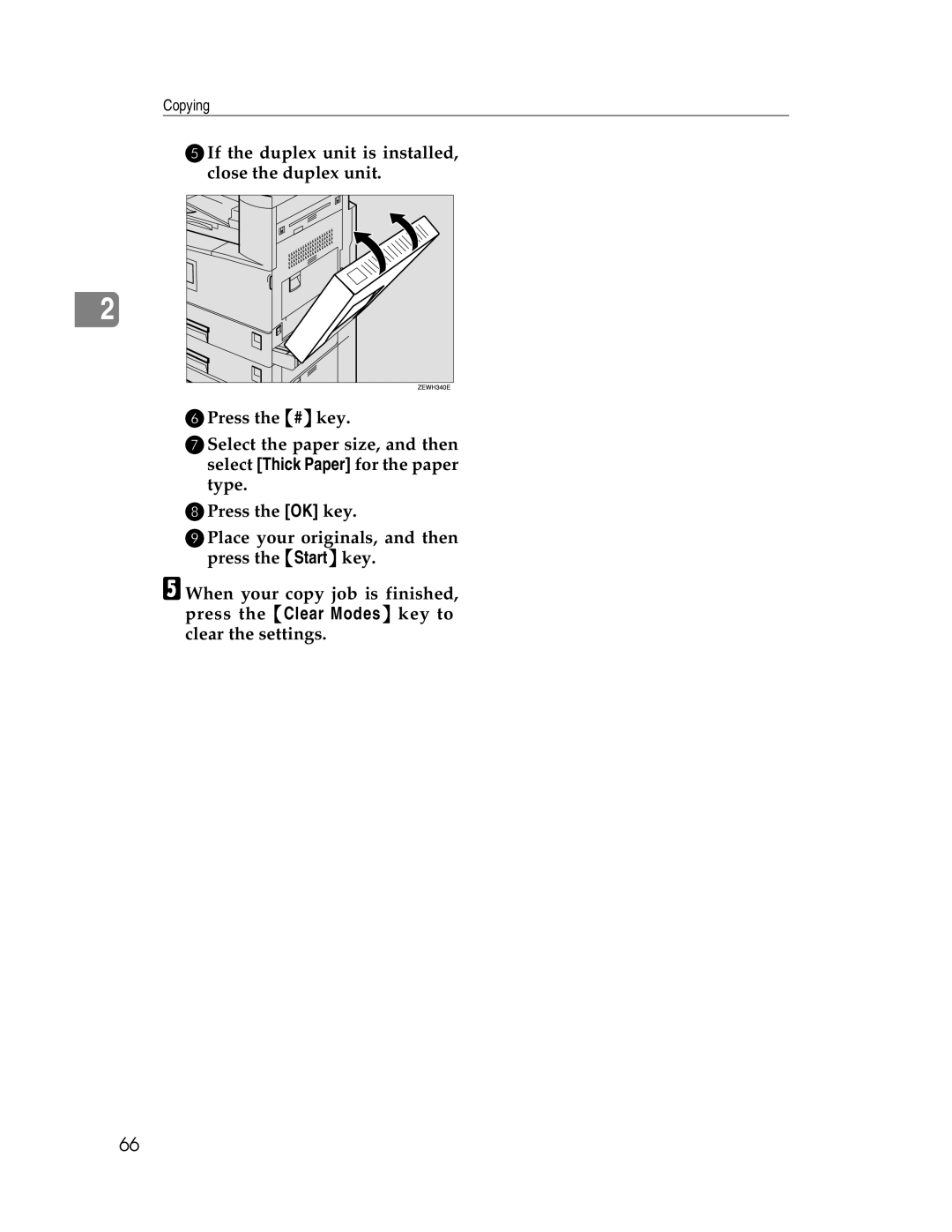 Savin 2712, 2212 manual Copying 