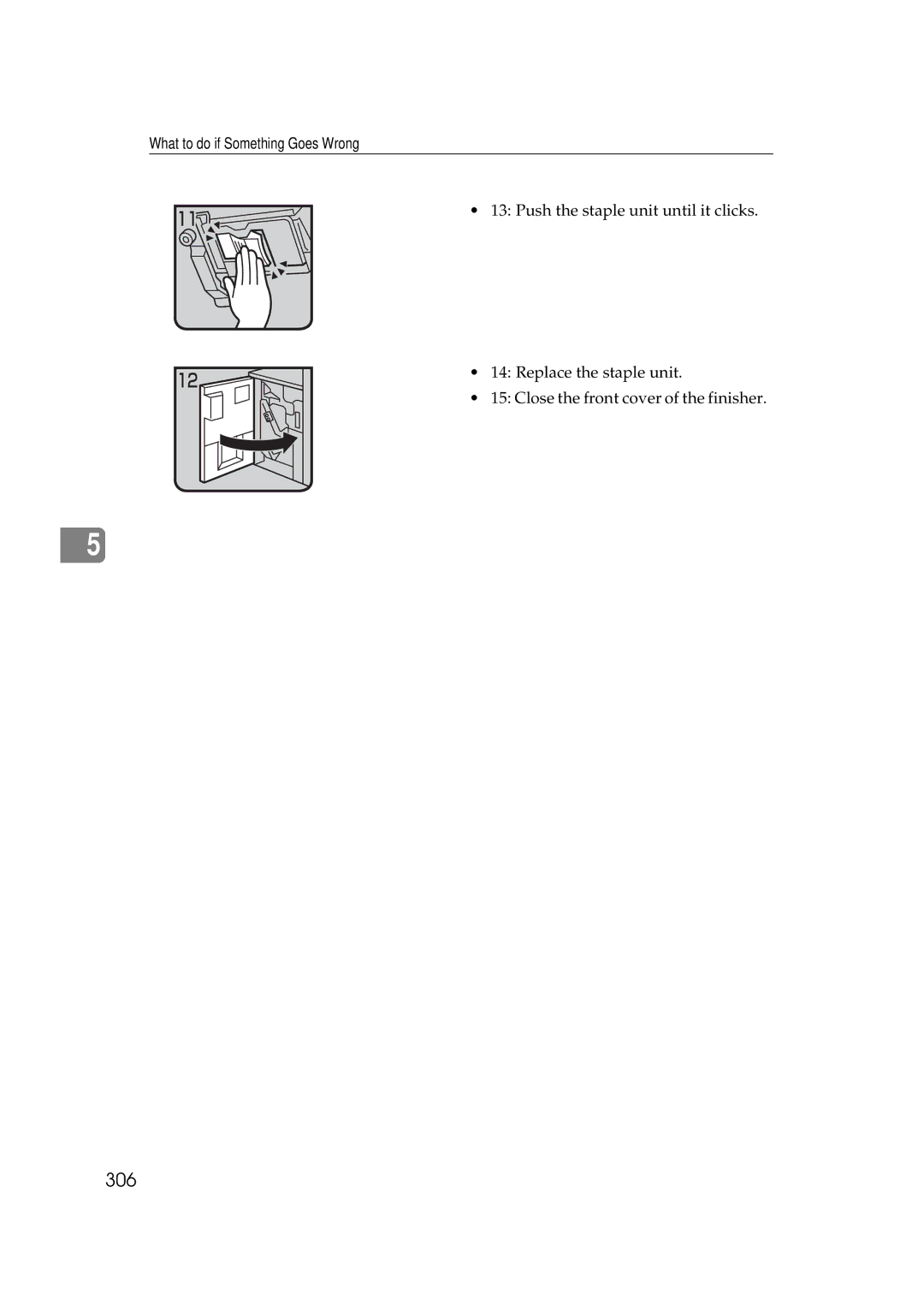 Savin 25105 operating instructions 306 