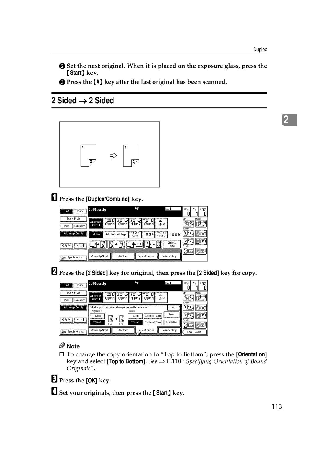 Savin 2555 manual 113 