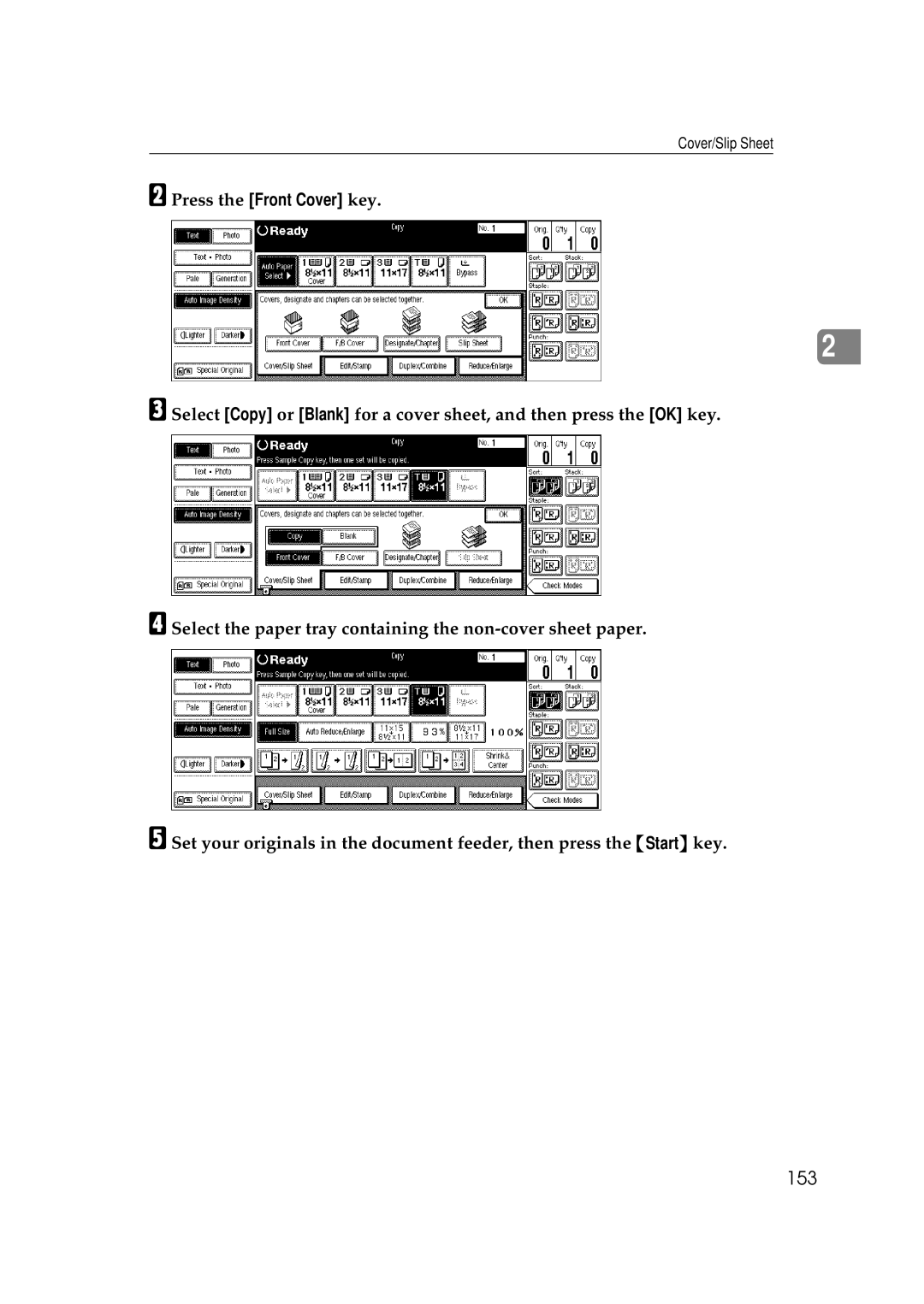 Savin 2555 manual 153 