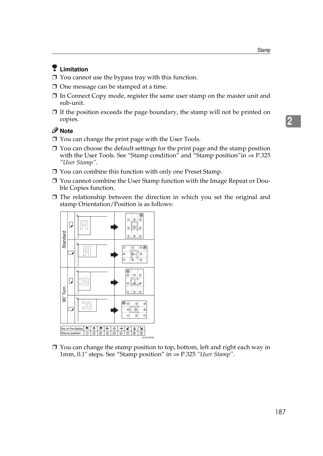 Savin 2555 manual 187 