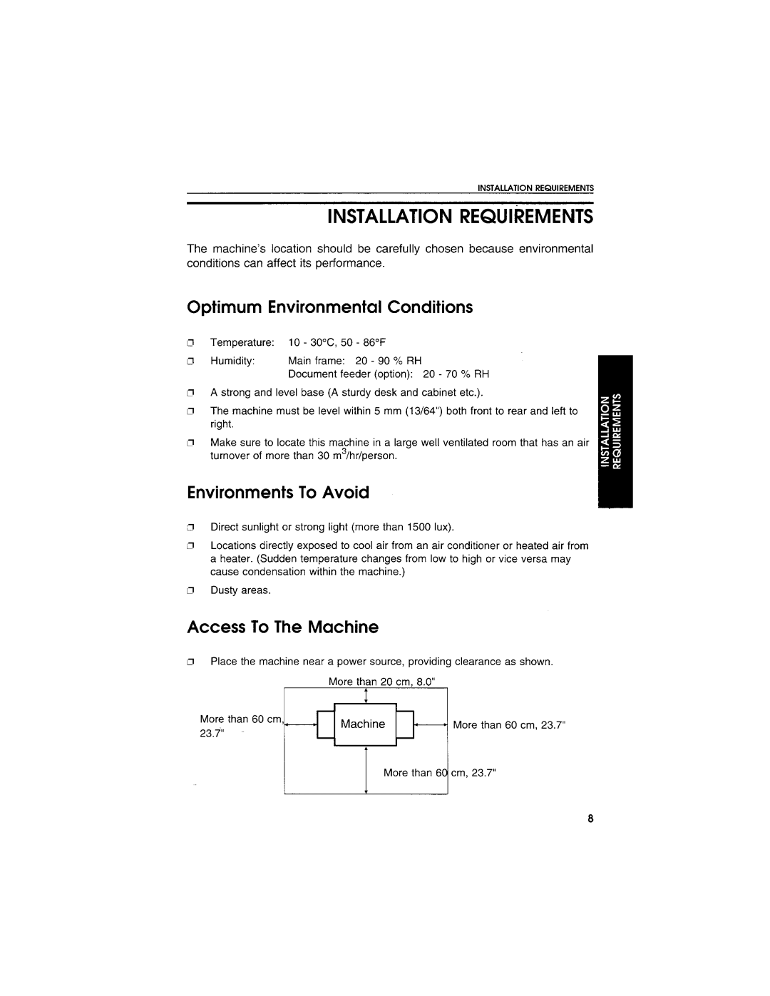 Savin 3250DNP manual 