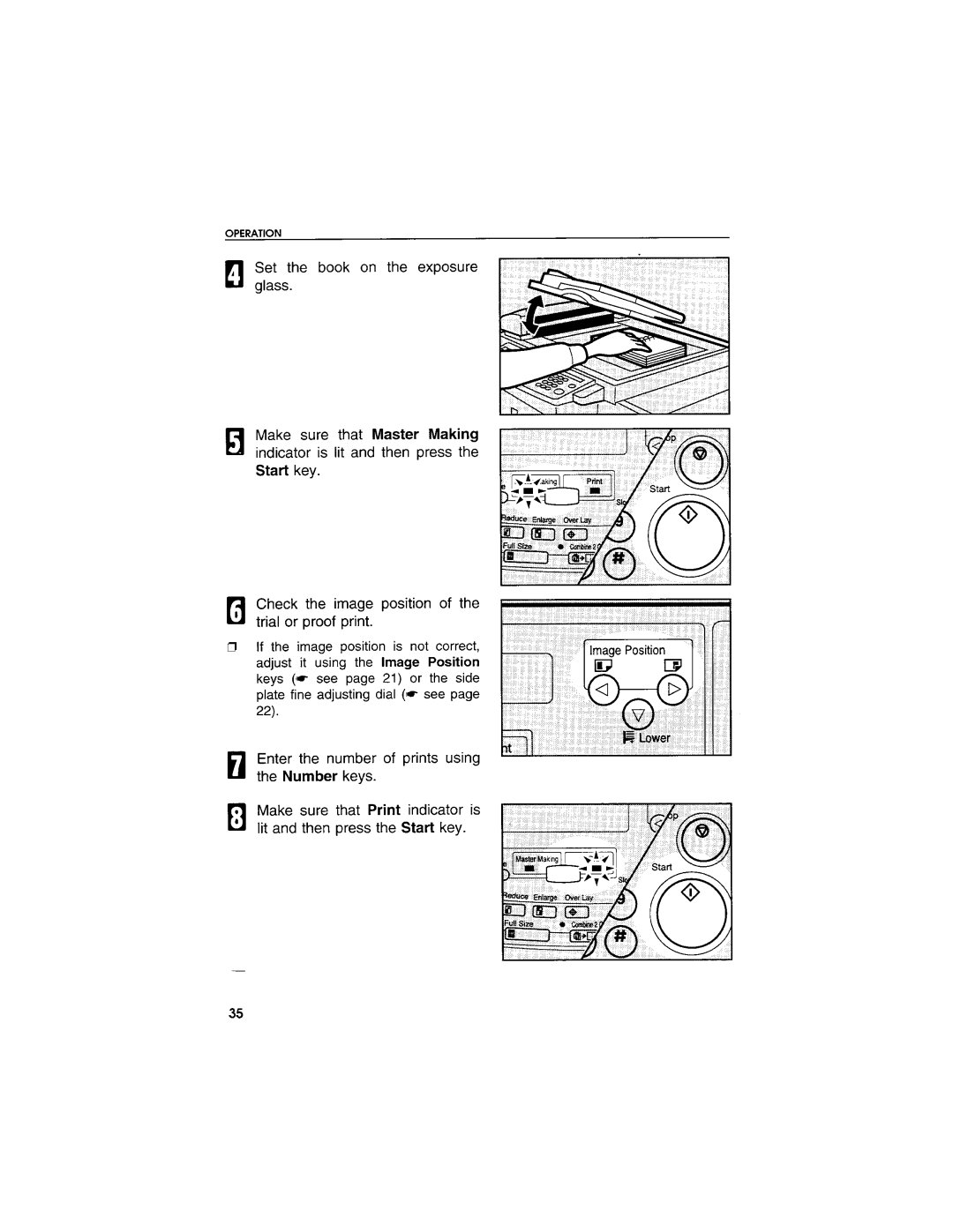 Savin 3250DNP manual 