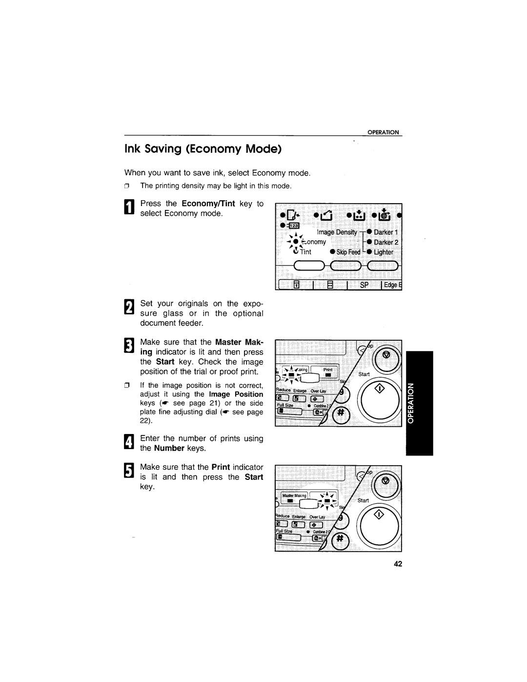 Savin 3250DNP manual 