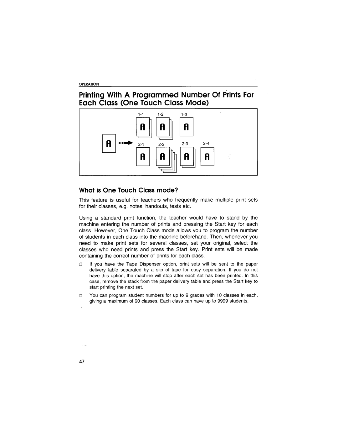 Savin 3250DNP manual 