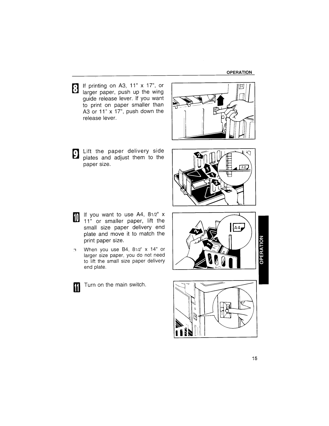 Savin 3300DNP manual 