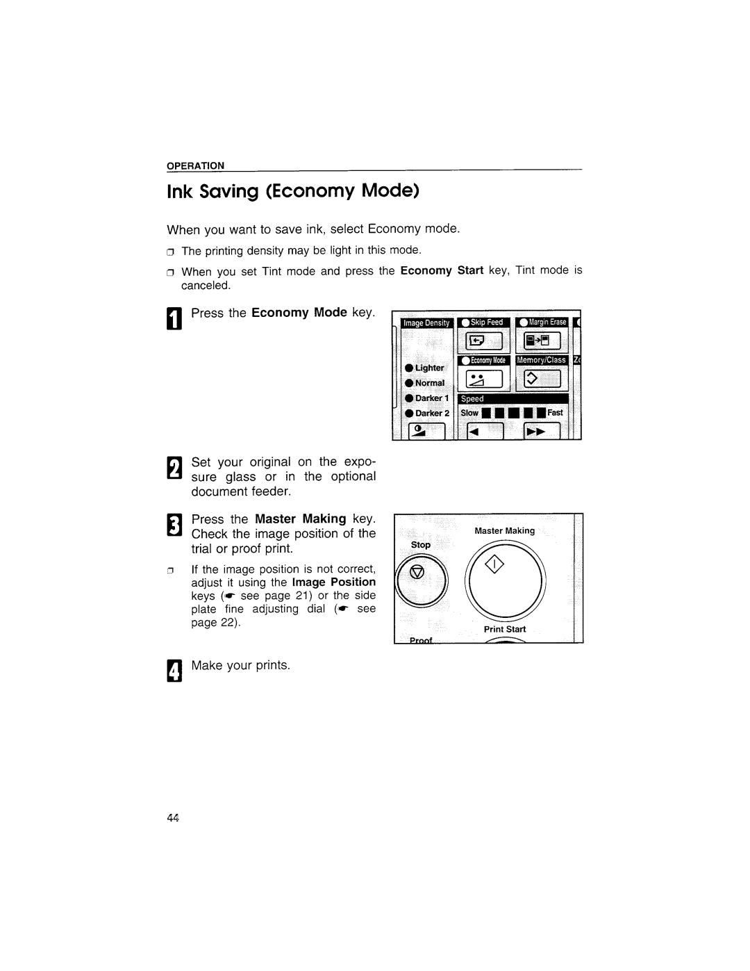 Savin 3300DNP manual 