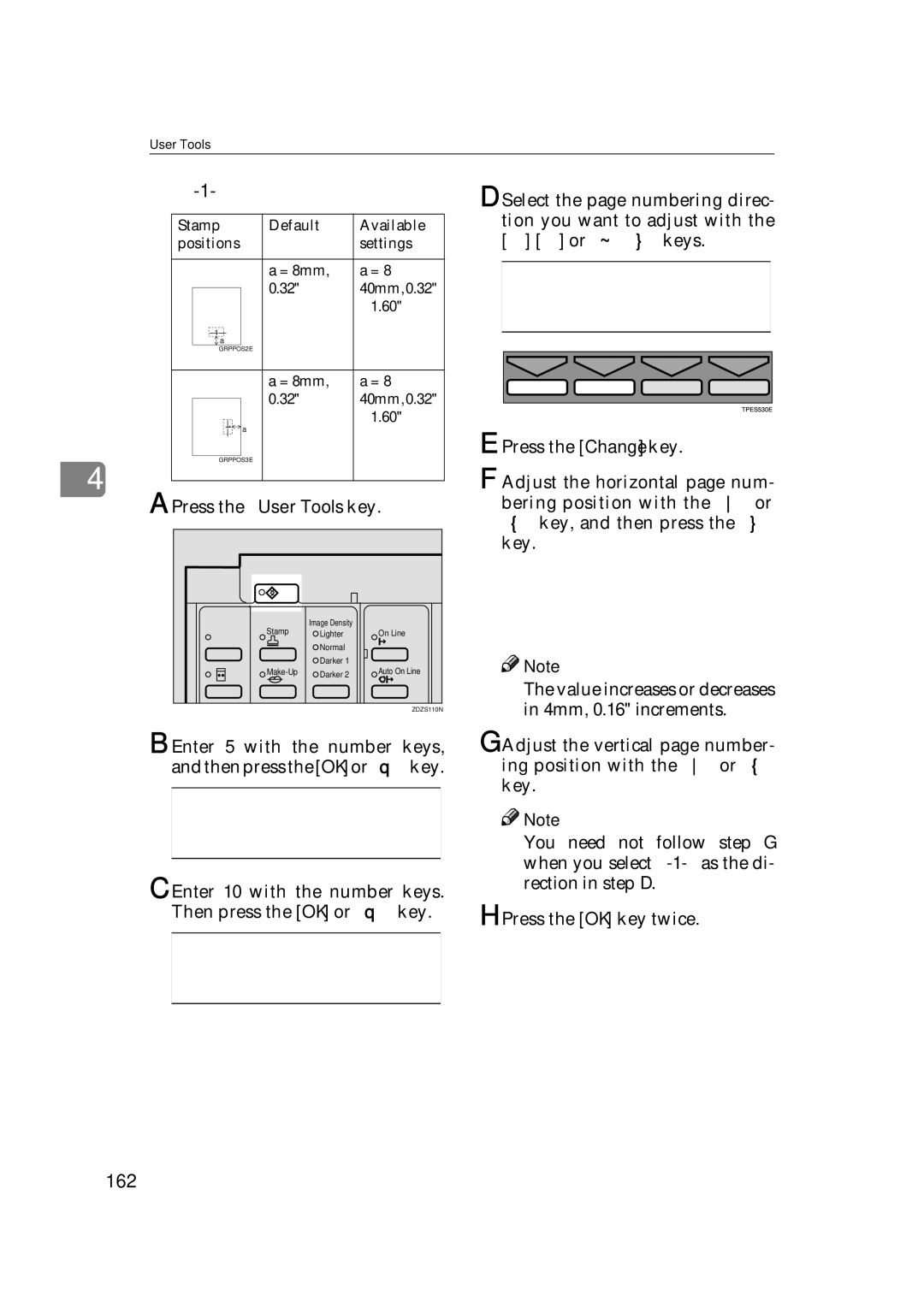 Savin 3360DNP operating instructions 162 