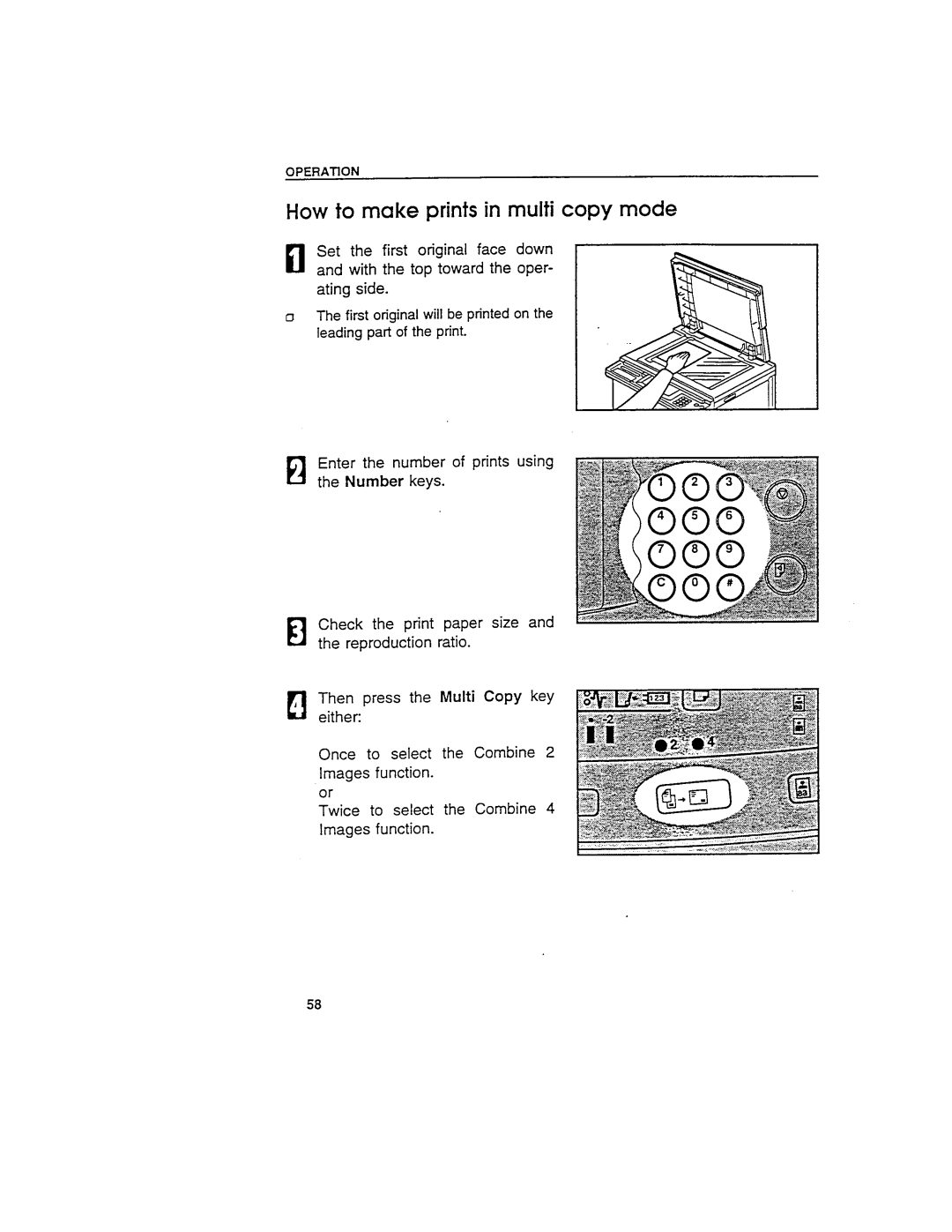 Savin 3400DNP manual 