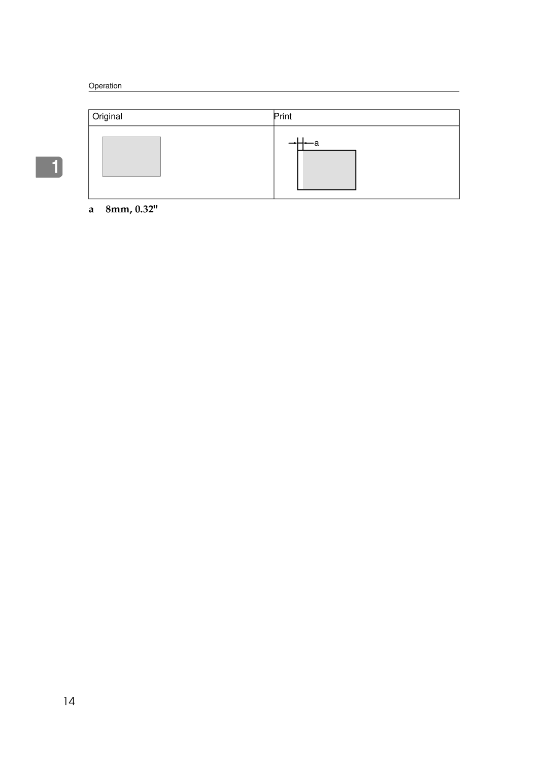 Savin 3460DNP operating instructions = 8mm 