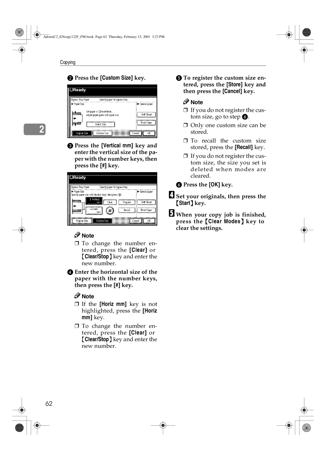 Savin 2545/2545p, 3502/3502p, 4502/4502p, 2235, 2245, 2535/2535p manual Copying 