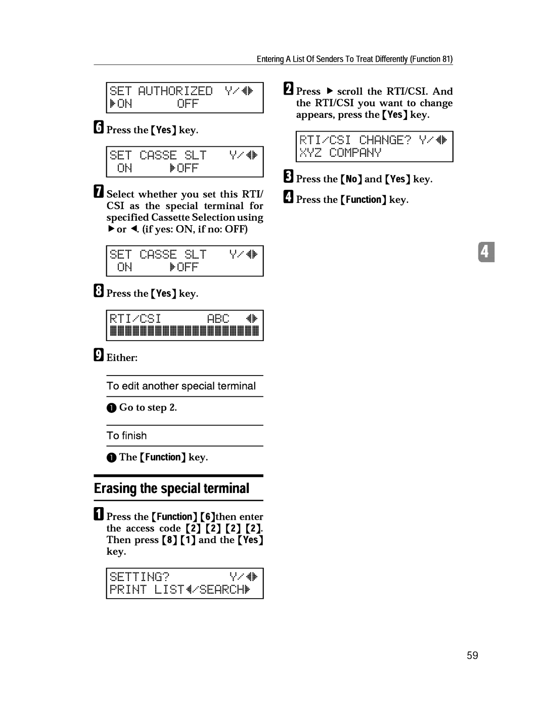 Savin 3651 manual 