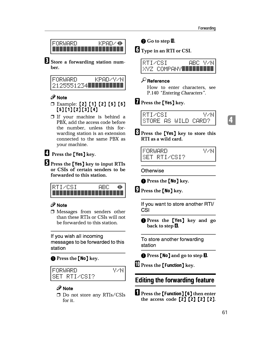 Savin 3651 manual 