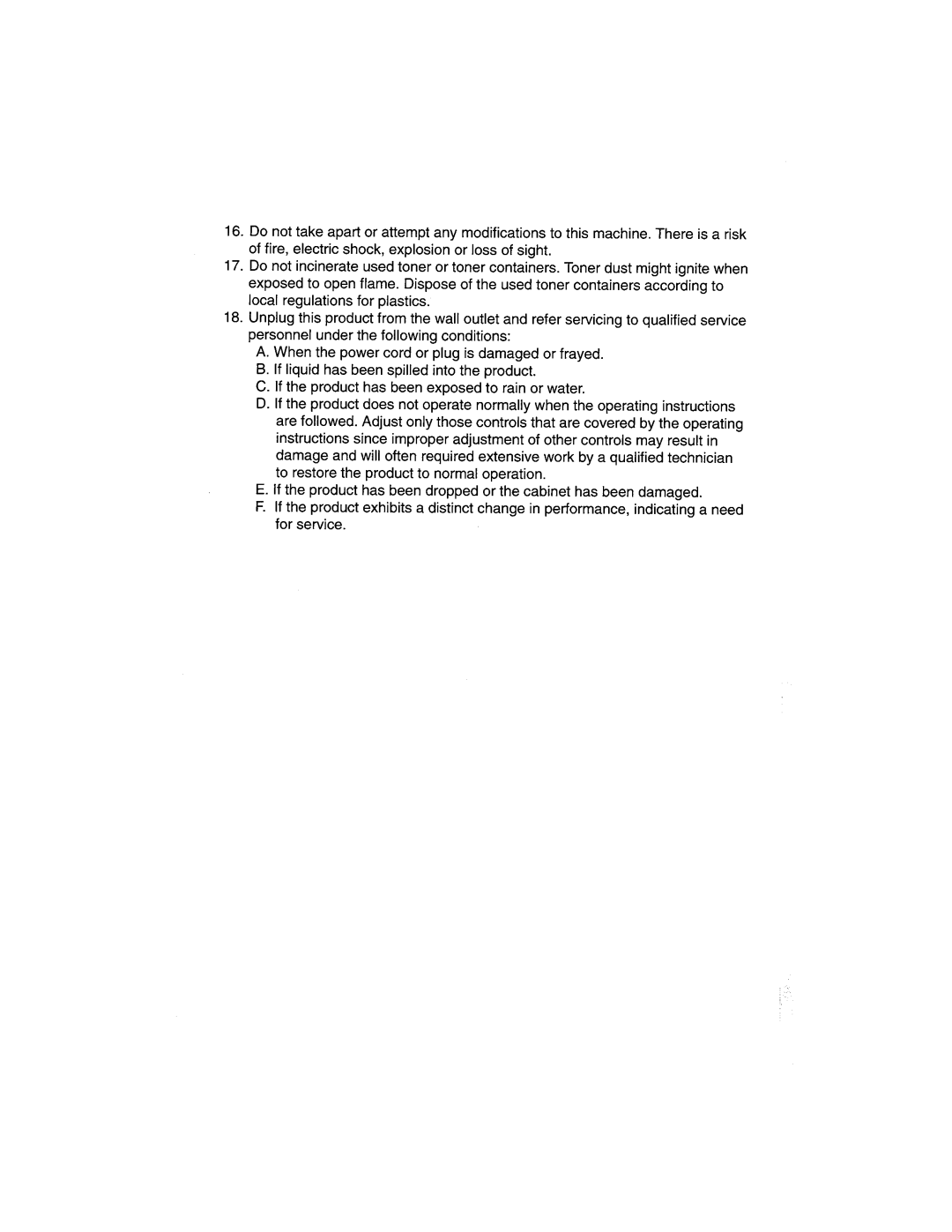 Savin 3695 manual 