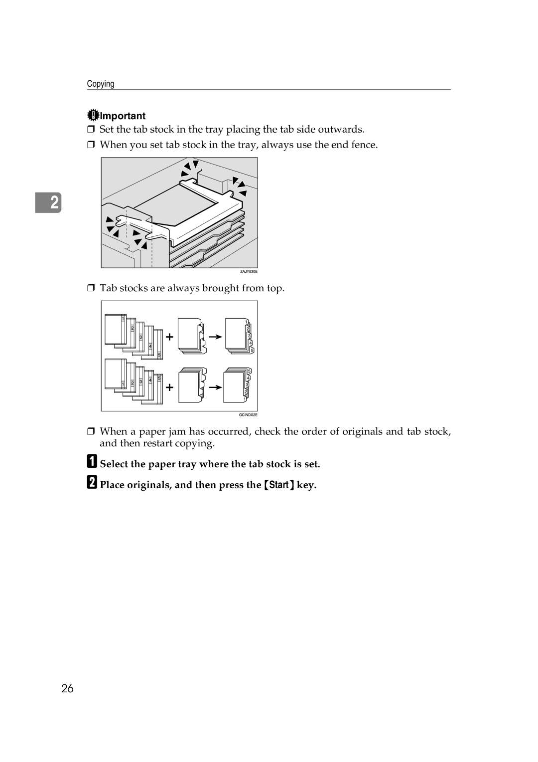 Savin 4090, 40105 manual Copying 