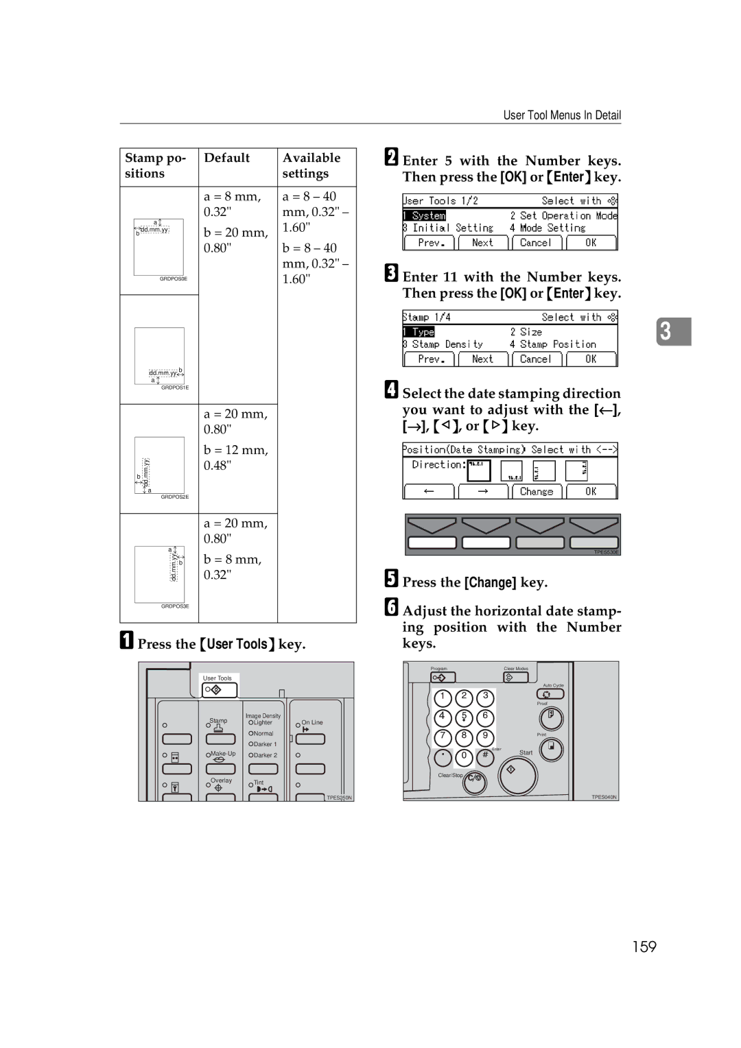 Savin 3350DNP, 5450 manual 159 