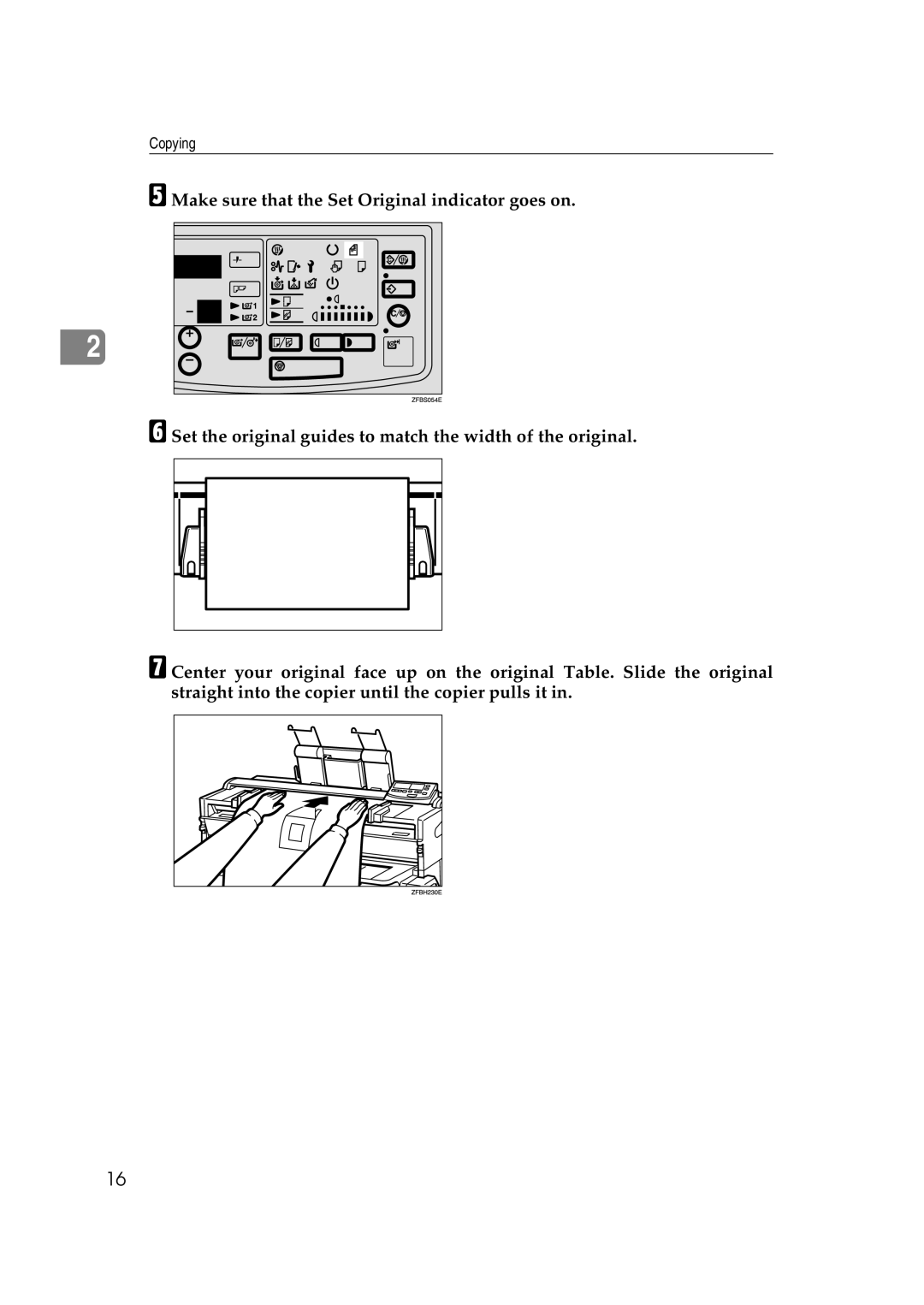 Savin 7700W, 7800W operating instructions Copying 