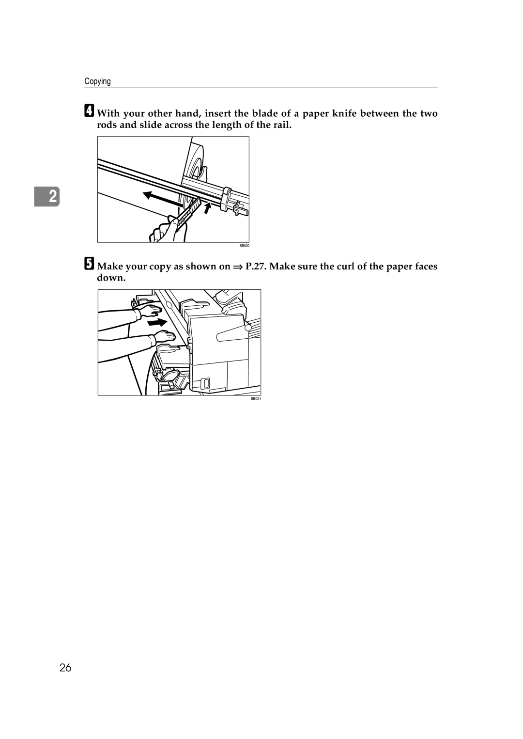 Savin 7700W, 7800W operating instructions Copying 