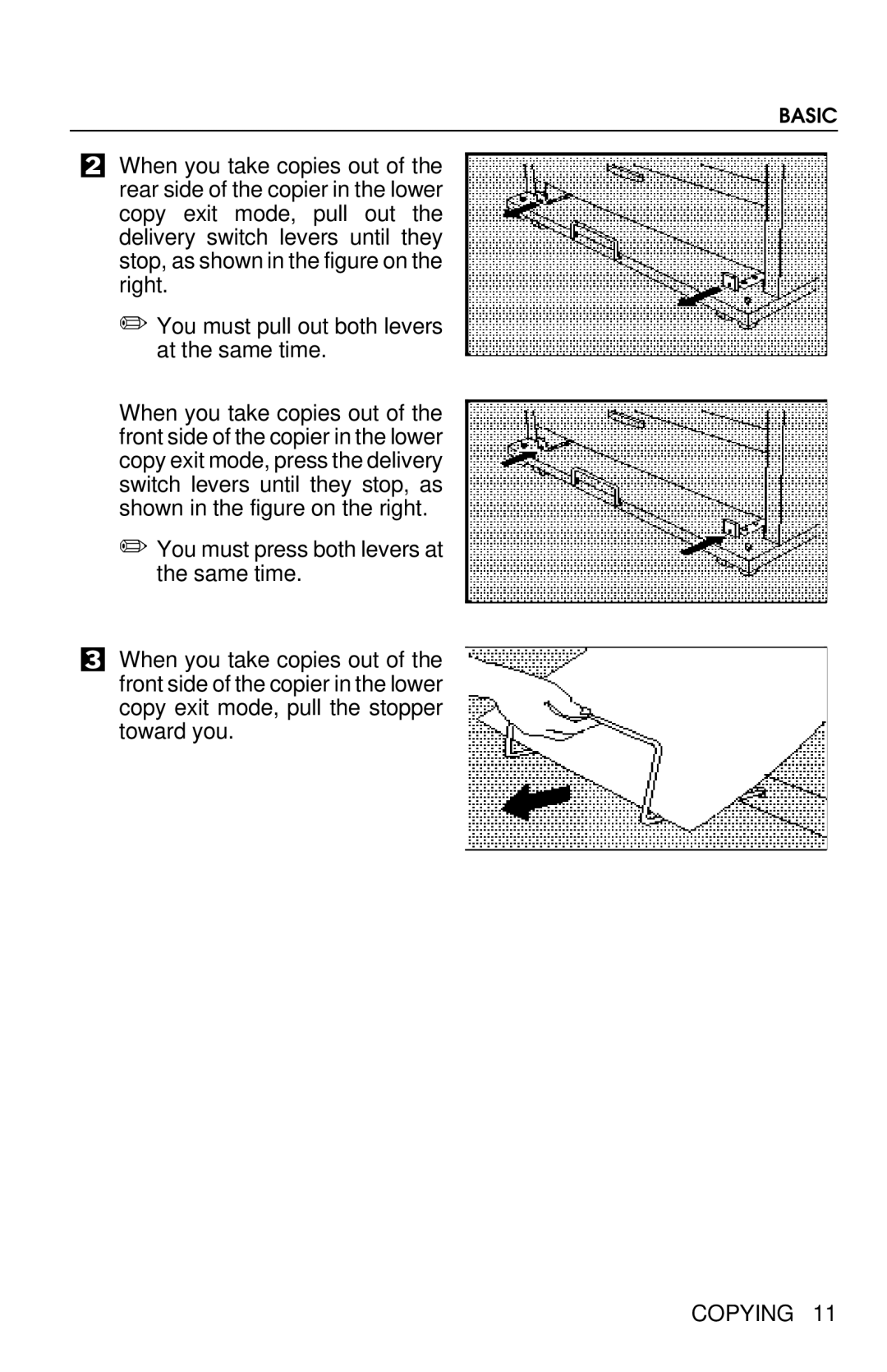 Savin 8700W manual Copying 