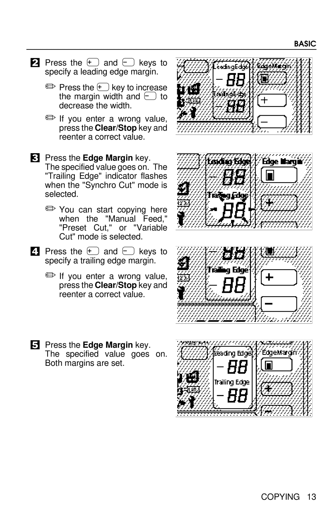 Savin 8700W manual Copying 